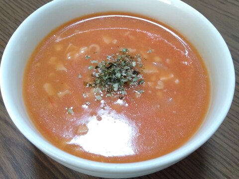 離乳食後期　トマトのきのこスープ